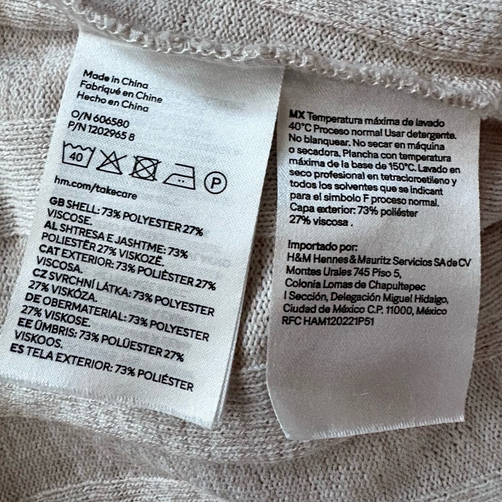 H&M Ribbed Women’s Shirt - Picture 2 of 4